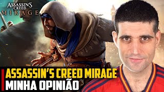 JOGUEI Assassin's Creed Mirage, minha OPINIÃO até agora e GAMEPLAY