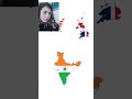 world without india what would it look like foreign reaction 😯 india viral shortsfeed shorts