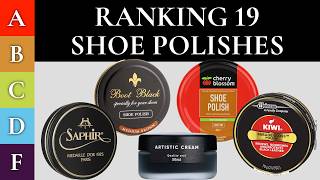 Ranking Shoe Polishes (19 BEST & WORST Brands) ft. @arterton.london