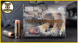 Can A-Frame Bring The A-Game?...10MM Federal Premium Swift A-Frame AMMO Ballistic Gel Test!