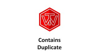Contains Duplicate | LeetCode 217 | Google Coding Interview Tutorial