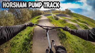 RIDING HORSHAM PUMPTRACK!