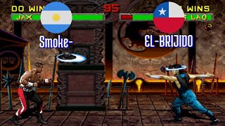 FT5 @mk2: Smoke- (AR) vs EL-BRIJIDO (CL) [Mortal Kombat 2 Fightcade] Feb 23