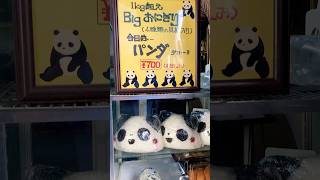 1kg Big Onigiri 〜Panda〜 #おにぎり #japan #asakusa #funny #グルメ