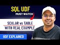 User Defined Functions in SQL Explained (Scalar & Table Valued)