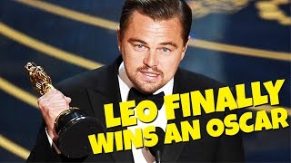 Leonardo DiCaprio Finally Wins The Oscar 2016 for the Best Actor (Oscars Recap)