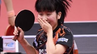 平野美宇が準決勝で世界ランク2位の朱雨玲をストレートで下し決勝進出！　成田ジョニー