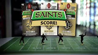 Louisiana Lottery Saints Score! TV Spot!