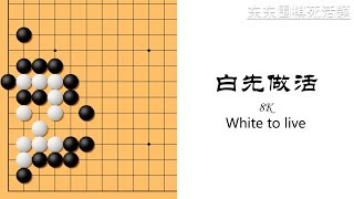 东东围棋死活题 0105，难度8K