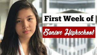 FIRST WEEK OF SENIOR HIGHSCHOOL #ABM | Vlog #7