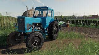 ПОМОГ БАБУШКЕ ВСПАХАТЬ ОГОРОД ДЛЯ ПОСАДКИ ОВАЩЕЙ! FARMING SIMULATOR19