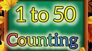 English counting | 1 to 50 | 1 se 50 tak ginti | 123456789