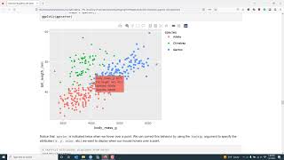 Creating interactive scatter plots in R
