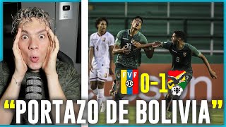 😱🇦🇷 ARGENTINO REACCIONA a 🇻🇪 VENEZUELA vs BOLIVIA 🇧🇴 0-1🏆 SUDAMERICANO SUB 20