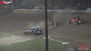 HIGHLIGHTS | Wisconsin WingLESS Sprints A-Main | Wilmot Raceway | 6/10/23