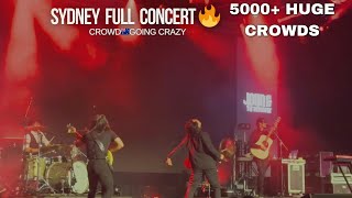 John & The locals🔥 (JATL) & uglyz Full concert vlog | crazy nights 🇦🇺| Sydney gone crazy 🔥