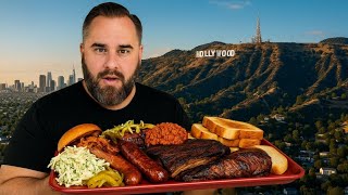 Eating The Most VIRAL Restaurants in Los Angeles for 24 Hours...