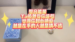 整合能量/Ta依然受你吸引，觉得你封心锁爱，越是在乎的人越是猜不透