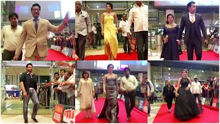 South Indian Celebrities Grand Entry At SIIMA Red Carpet | Shriya | Hansika | Dhanush | Venkatesh
