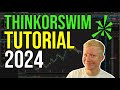 ThinkorSwim Tutorial for Beginners 2024