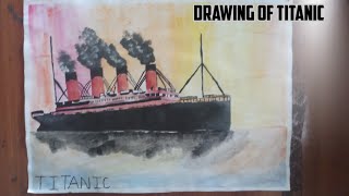 Drawing Of Titanic / By Prathamesh art/  #short #shortvideo 😀👍