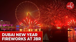 2025 Dubai New Year Fireworks | New Year Fireworks at Ain Dubai | Bluewaters Dubai | JBR