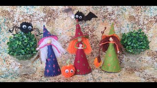 Halloween Witch/Wizard Doll DIY/ bendy dolls