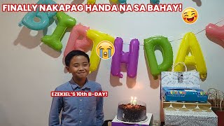 FINALLY NAKAPAG HANDA NA SA BAHAY! EZEKIEL'S 10TH BDAY