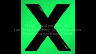 Ed sheeran   Thinking out loud (lyrics)