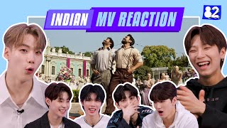 (CC) K-pop idols react to Indian MV I Naatu Naatu, Kukkad, Bole Chudiyan