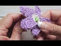 crochet violet pattern february birth flower. create realistic flowers with moara crochet