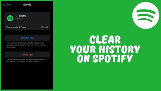 How to Clear History On Spotify (iphone)