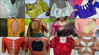 Very Beautiful Blouse Neck Designs/Blouse Designs Front And Back New Model/Sleeves Design For Blouse