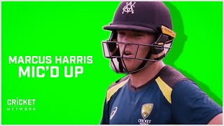 Mic'd up with Australia opener Marcus Harris