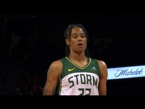 Last Minute Of Seattle Storm Vs Las Vegas Aces - YouTube