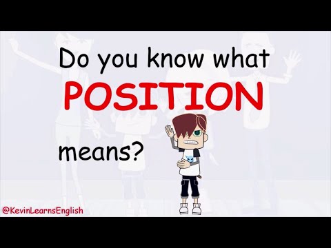 What position means?
