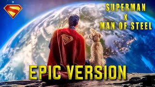 Superman X Man Of Steel | Main Theme | EPIC TRAILER VERSION