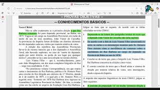 TSE: Correção da prova de Língua Portuguesa