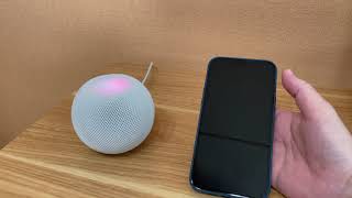 Appleのインターコム機能（HomePod mini ⇒ iPhone）