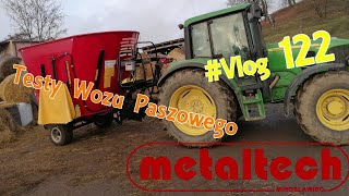 #Vlog122 Testujemy Wóz Paszowy Metaltech Mirosławiec WP12 #Rolnicy