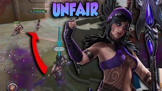 MORRIGAN CAN TELEPORT TO HER CLONE. DUEL IS COOKED BOYS! - Smite 2 Duel