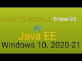 How to Install Eclipse IDE on Windows 10 (2020)