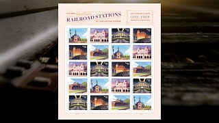 #RailroadStationsStamps