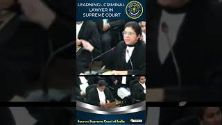 Learning  Criminal Lawyer in  Supreme Court #viralreels #viral #ytshorts #shorts #viralvideo