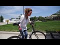 How to load a bike on a bus