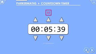 Free Customisable and Adjustable PowerPoint Countdown Timer