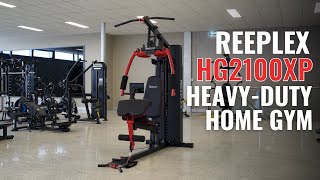 Reeplex HG2100XP Heavy Duty Home Gym Exercise Video - Dynamo Fitness Equipment