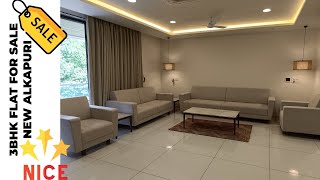 3 BHK premium flat in new Alkapuri Vadodara first floor (This sample flat) #viral #newproperty #flat