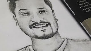 clips of my new portrait!🤍 #new #trendingshorts #pencilsketch #views #viralvideo