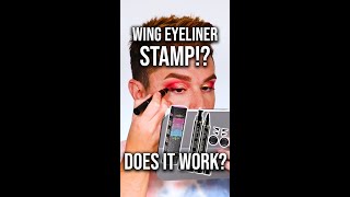 iMethod Eyeliner STAMP!? Does it work!? 🤔 👉🏼 #JohnnyRossMakeup